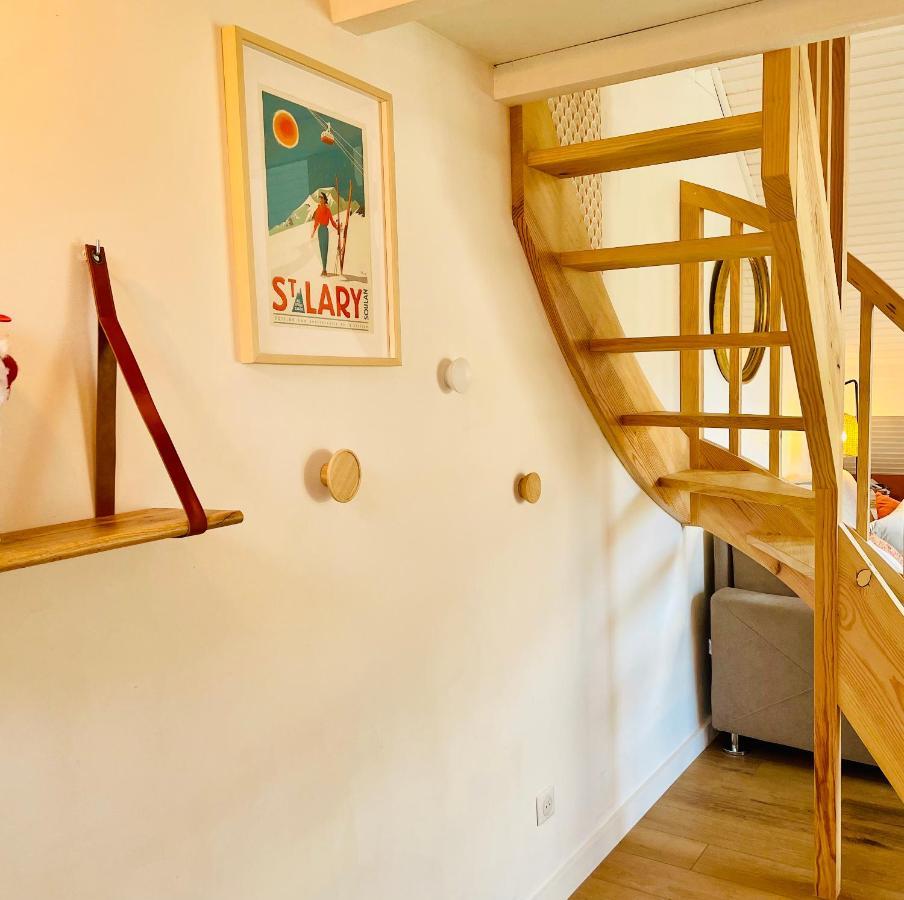 Charmant Appartement Idealement Situe Saint-Lary-Soulan Buitenkant foto
